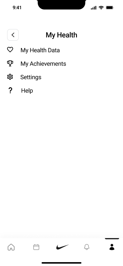 My Health My Health Page